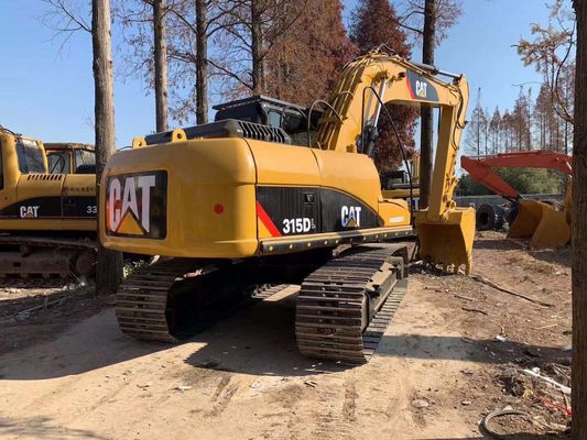 Originale japonaise Caterpillar 315D Excavator de seconde main Sécurité opérationnelle