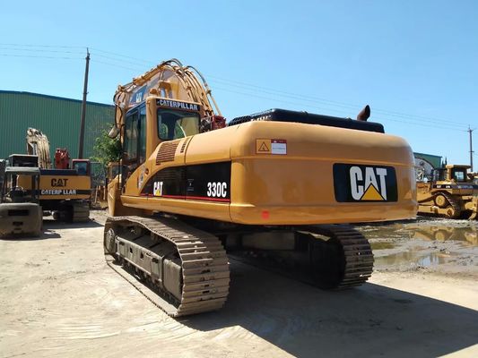 2001 Année utilisée Crawler monté sur une excavatrice Caterpillar 330C CAT C9 Moteur 250HP