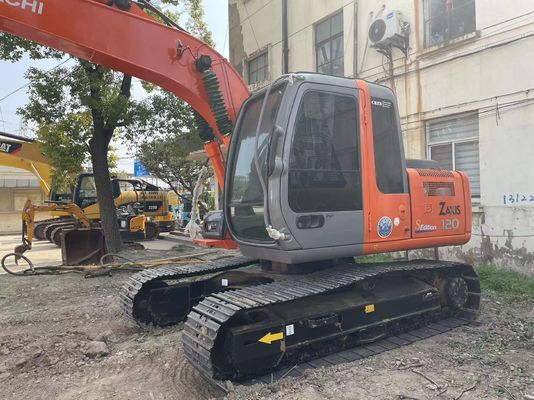 Originale japonaise utilisée Hitachi ZX120 Crawler Excavator en bon état