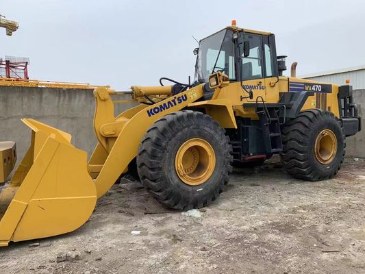 Repeindre la couleur du chargeur de roue utilisé Komatsu WA470-6 chargeur d'occasion