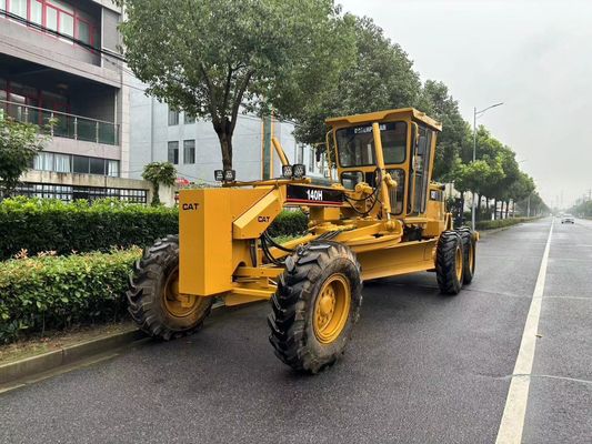 Originalement japonais 140H Caterpillar Motor Grader opération de sécurité d'occasion
