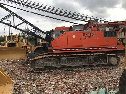 Hitachi KH180-3 Grue à rampe utilisée lourde 50 tonnes Grue à rampe japonaise