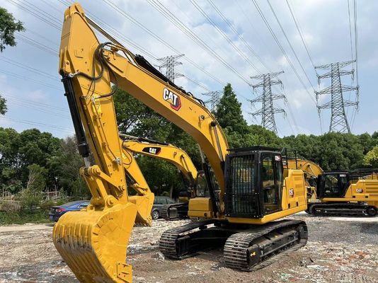 Excavateur CAT 320GC d'occasion 20 tonnes à faible bruit Économie d'énergie pour la construction