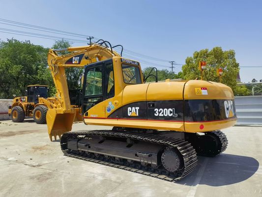 Excavatrice hydraulique utilisée CAT 20 tonnes CAT 320CL Excavatrice originaire du Japon pour l'Afrique