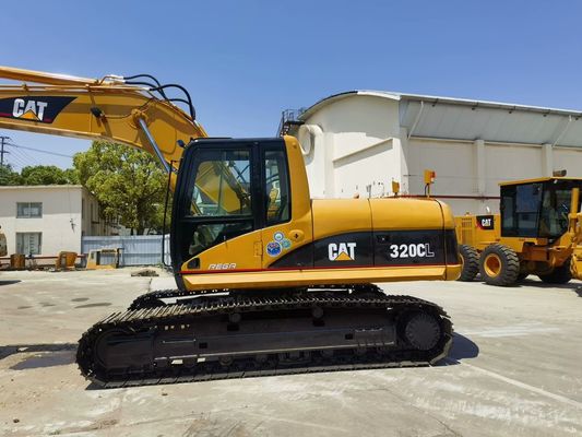 Excavatrice hydraulique utilisée CAT 20 tonnes CAT 320CL Excavatrice originaire du Japon pour l'Afrique