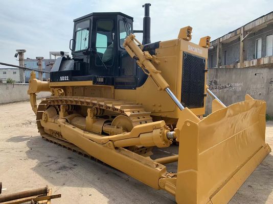 6 Way Blade SHANTUI SD22 Bulldozer d'occasion avec déchirure hydraulique