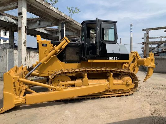 6 Way Blade SHANTUI SD22 Bulldozer d'occasion avec déchirure hydraulique