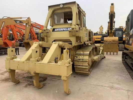 Puissante Caterpillar D7G Dozer d'occasion Économie d'énergie 6 voies lame