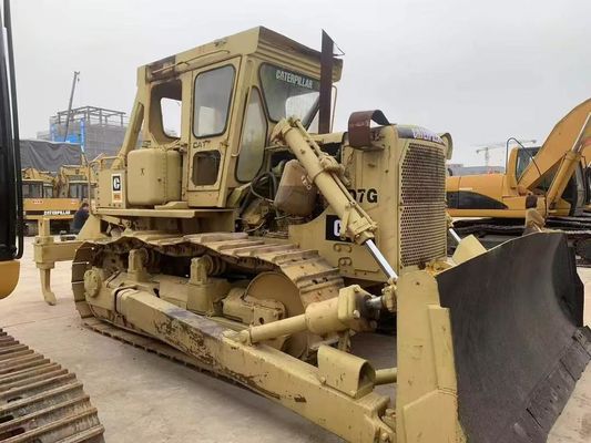 Puissante Caterpillar D7G Dozer d'occasion Économie d'énergie 6 voies lame