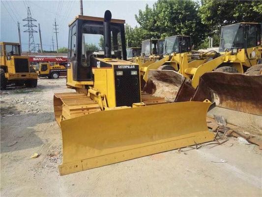 6 Way Blade Mini Bulldozer d'occasion Caterpillar D4C LGP Crawler Bulldozer monté