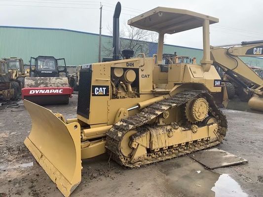 Utilisé Crawler CAT D4H Bulldozer Repeinture Couleur Disque élevé Facilité d'utilisation