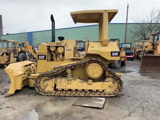 Utilisé Crawler CAT D4H Bulldozer Repeinture Couleur Disque élevé Facilité d'utilisation