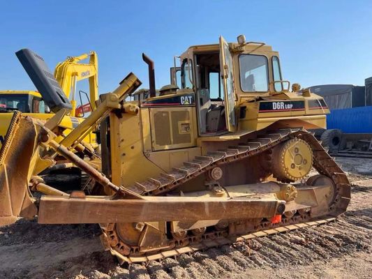 Caterpillar D6R LGP Bulldozer à la deuxième main Type de rampant pour chantier de construction
