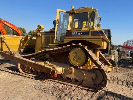 Caterpillar D6R LGP Bulldozer à la deuxième main Type de rampant pour chantier de construction