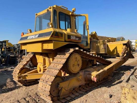 Caterpillar D6R LGP Bulldozer à la deuxième main Type de rampant pour chantier de construction