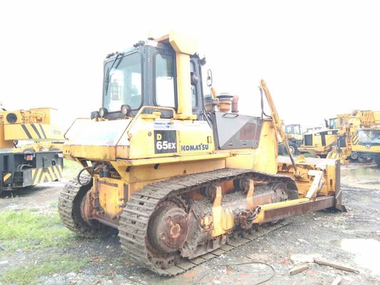 Bulldozers à rouleaux d'occasion D65EX-15 Bulldozers à rouleaux d'occasion Komatsu Couleur originale