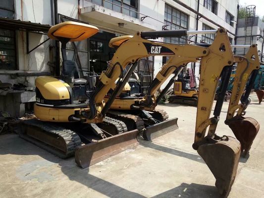 Couleur d'origine 303 CR Excavateur CAT utilisé Efficacité énergétique Mini-excavateur CAT utilisé