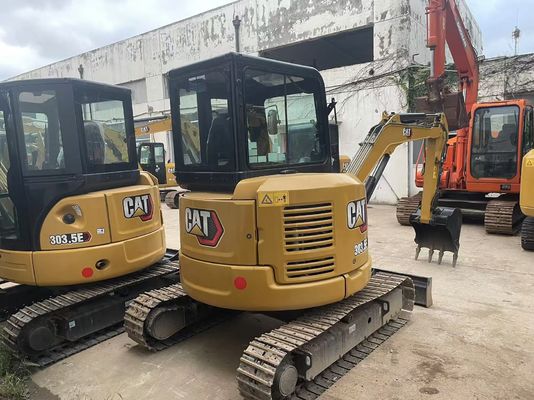 Efficacité énergétique Utilisé CAT Excavator Crawler Caterpillar 303.5 E CR résistant à la rouille
