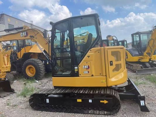 Excavateur hydraulique à pouce utilisé CAT Excavateur hydraulique à accrochage rapide 306 CAT