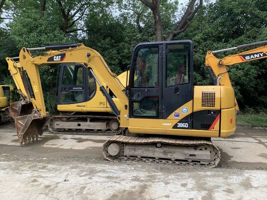 Compact Caterpillar 306D Mini Crawler Excavator Original Japon d'occasion