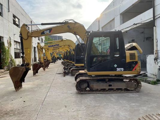 Caterpillar de seconde main CAT 307d Excavator Crawler monté originaire Japon