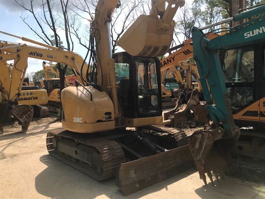 Excavateur hydraulique CAT 308C d'occasion Original Japon facile à entretenir