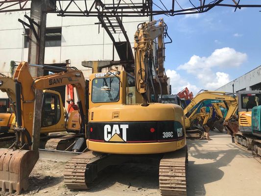 Excavateur hydraulique CAT 308C d'occasion Original Japon facile à entretenir