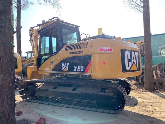 Originale japonaise Caterpillar 315D Excavator de seconde main Sécurité opérationnelle