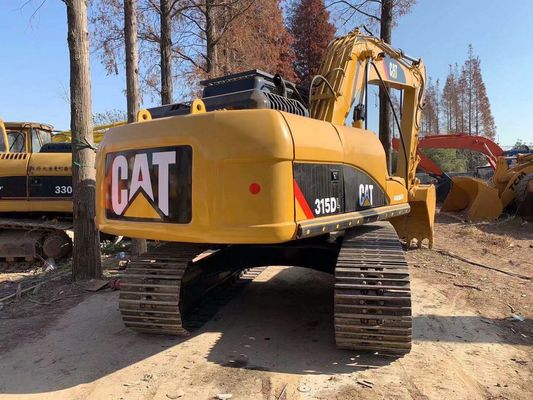 Originale japonaise Caterpillar 315D Excavator de seconde main Sécurité opérationnelle