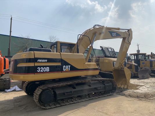 Excavateur à haute résistance 320B CAT utilisé Sécurité de l'exploitation Excavateur de 20 tonnes