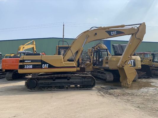 Excavateur à haute résistance 320B CAT utilisé Sécurité de l'exploitation Excavateur de 20 tonnes