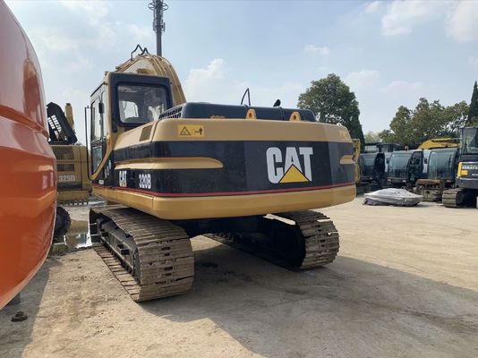 Excavateur à haute résistance 320B CAT utilisé Sécurité de l'exploitation Excavateur de 20 tonnes
