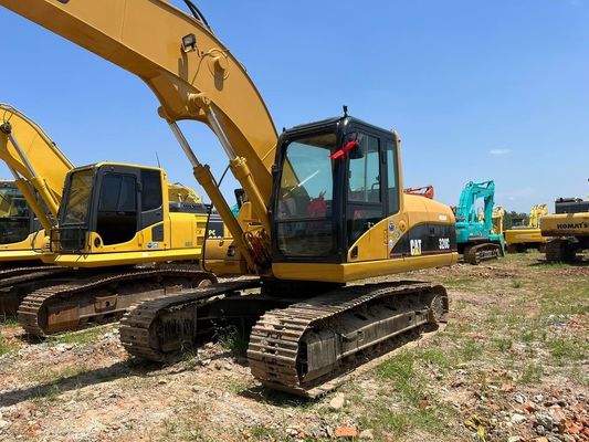 320C Excavateur CAT d'occasion Caterpillar 20 Tonnes Excavateur de sécurité Opération Japon