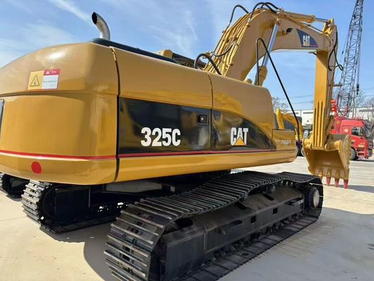 L'hydraulique utilisé Caterpillar 325C Excavator Visibilité et sécurité pour la construction