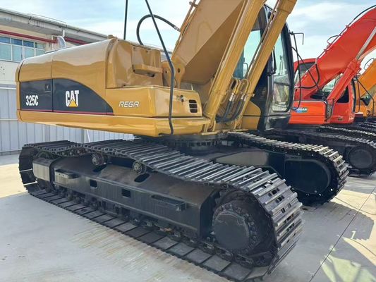 L'hydraulique utilisé Caterpillar 325C Excavator Visibilité et sécurité pour la construction