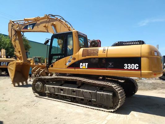 2001 Année utilisée Crawler monté sur une excavatrice Caterpillar 330C CAT C9 Moteur 250HP