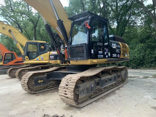 Excavateur Caterpillar 336D, originaire du Japon, en bon état pour l'exploitation minière