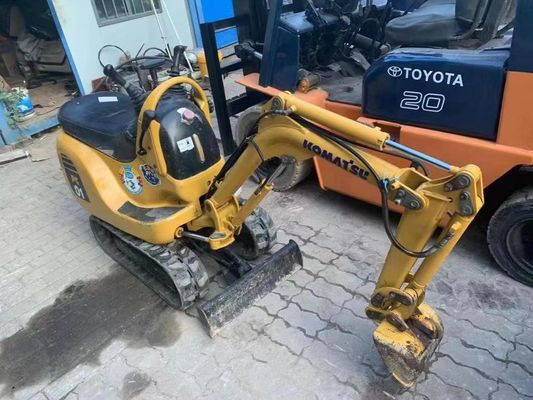 PC01 Couleur originale Mini-excavatrice Komatsu utilisée pour le travail en intérieur