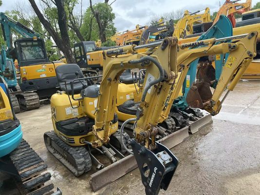 Japon Komatsu PC10MR-2 machine à excavation d'occasion pour le travail en intérieur