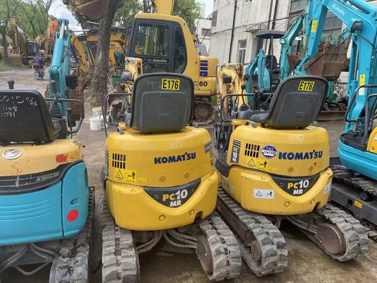 Japon Komatsu PC10MR-2 machine à excavation d'occasion pour le travail en intérieur
