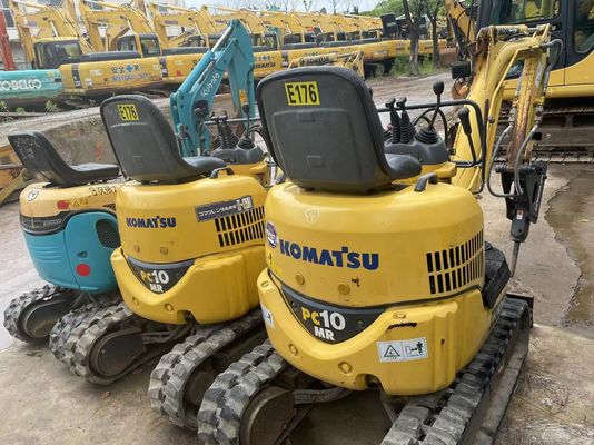 Japon Komatsu PC10MR-2 machine à excavation d'occasion pour le travail en intérieur