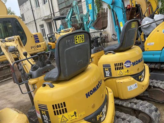 Japon Komatsu PC10MR-2 machine à excavation d'occasion pour le travail en intérieur