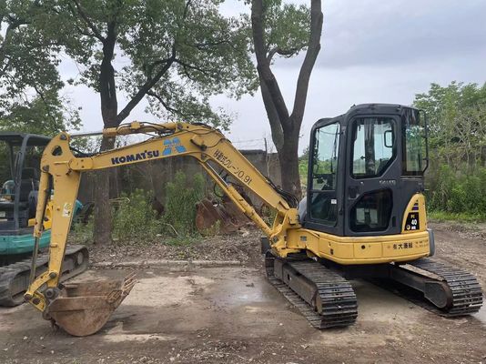 Cabine fermée Mini-excavatrice utilisée Komatsu PC40MR-2 PC35MR-2 PC40MR-2