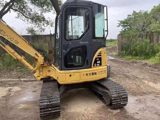 Cabine fermée Mini-excavatrice utilisée Komatsu PC40MR-2 PC35MR-2 PC40MR-2