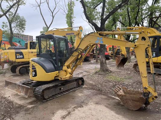 Cabine fermée Mini-excavatrice utilisée Komatsu PC40MR-2 PC35MR-2 PC40MR-2