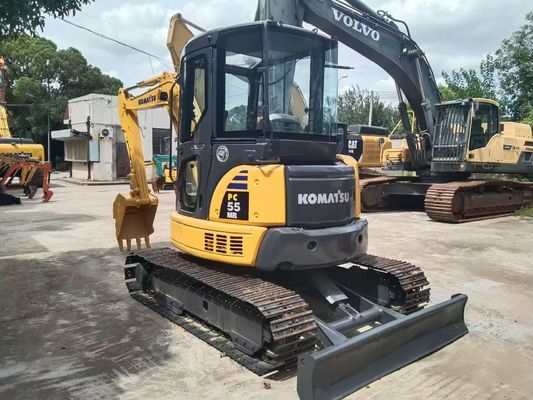 Utilisé Komatsu PC55MR 2 Mini Original Japon Énergétiquement efficace Hautes performances