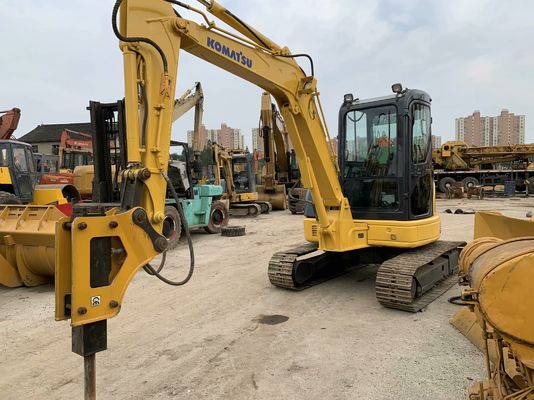 Comatsu PC55MR-2 Excavateur d'occasion Japon Mini taille avec marteau hydraulique