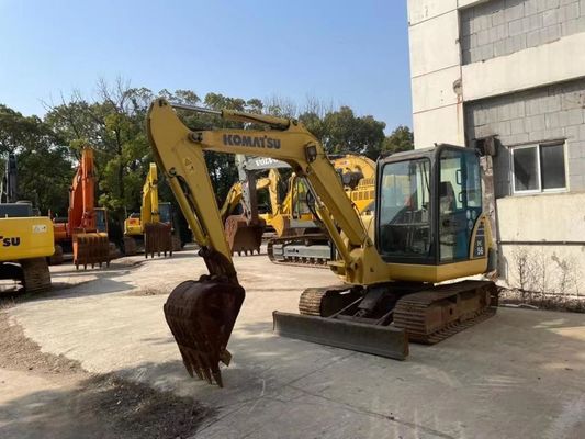 Couleur d'origine Utilisé Komatsu PC56MR-2 Mini Excavator En excellent état