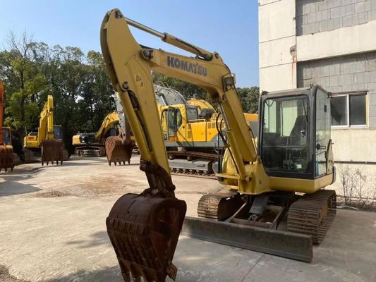 Couleur d'origine Utilisé Komatsu PC56MR-2 Mini Excavator En excellent état