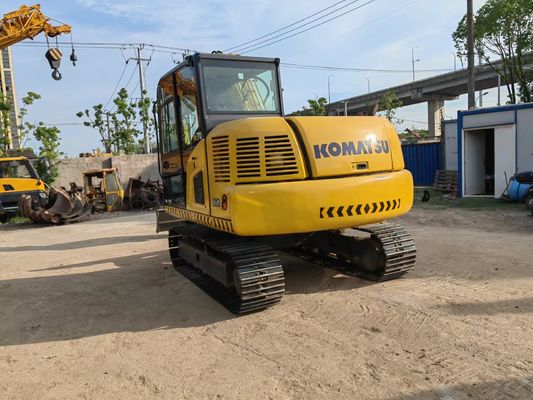 Excavateur japonais d'occasion Komatsu PC70-8 Excavateur de type rampant